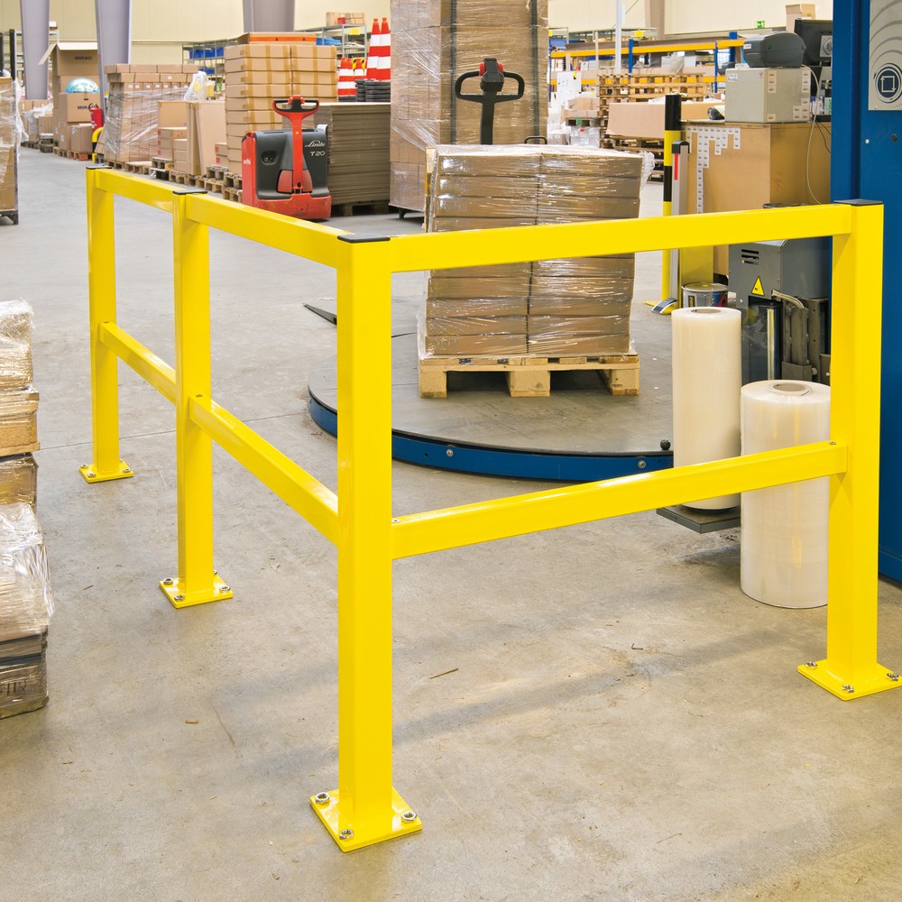 Produktabbildung Nr. 7: Rambarde de protection S-Line, pour l’intérieur, poteau central, hauteur 1 000 mm