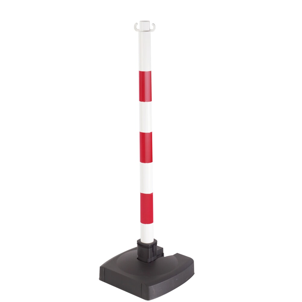 Produktabbildung Nr. 4: Potelet à chaîne avec pied pliable, rouge/blanc