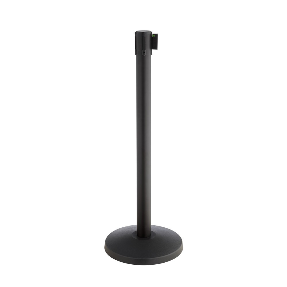 Produktabbildung Nr. 3: Potelet de délimitation Allround, largeur de sangle 50 mm, 2 pcs/UV, strié en diagonale rouge/blanc