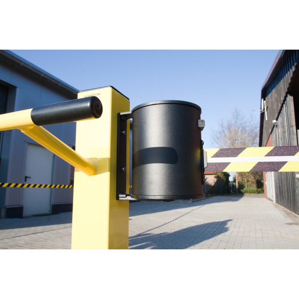 Produktabbildung Nr. 3: Potelet de délimitation RS-GUIDESYSTEMS® GLA 2000-E REFLECTO, longueur 2x 18 m, largeur 50 mm, potelet jaune, sangle noir/jaune