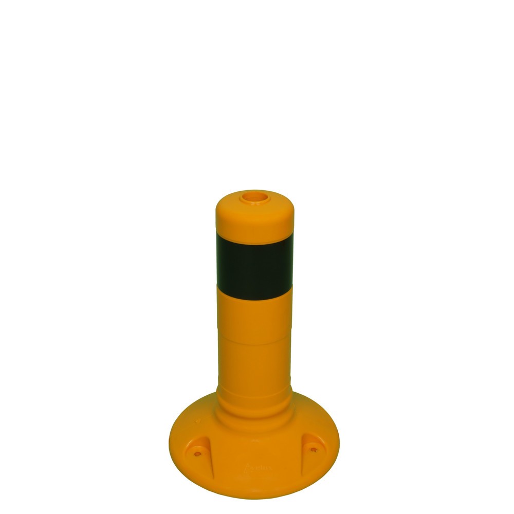 Illustration du produit: Potelets flexibles, Ø 80 mm, hauteur 300 mm, noir/jaune