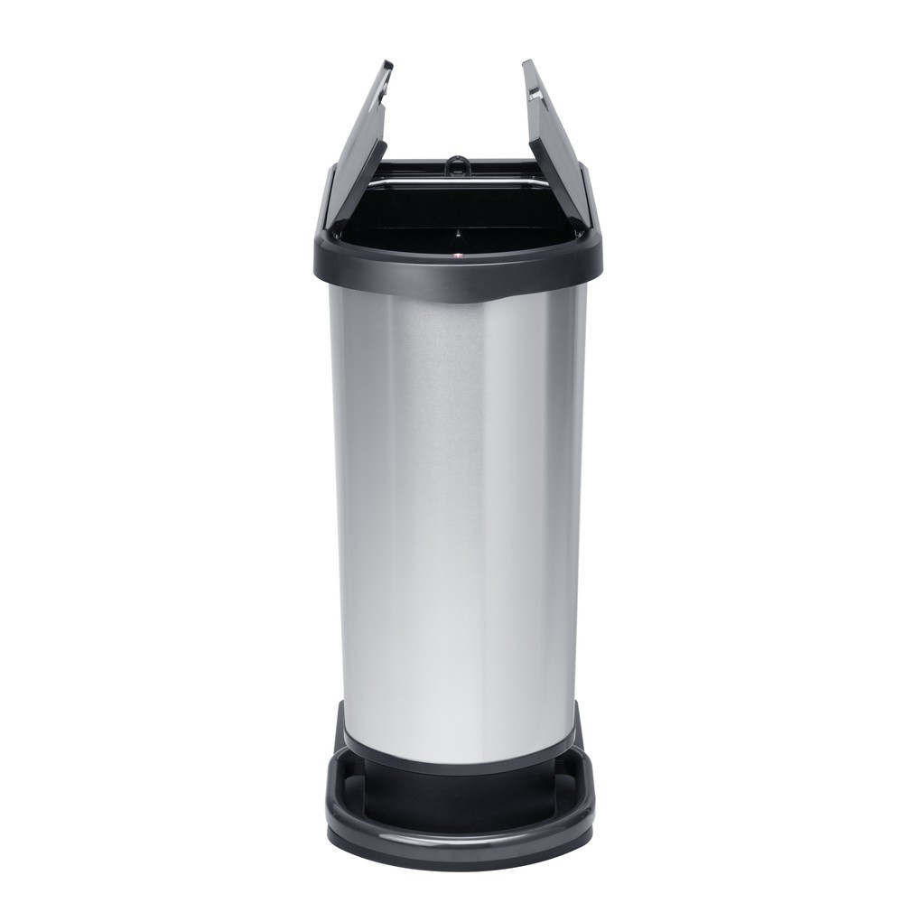 Produktabbildung Nr. 4: Poubelle à pédale rothopro® PASO duo, 50 l, métallique