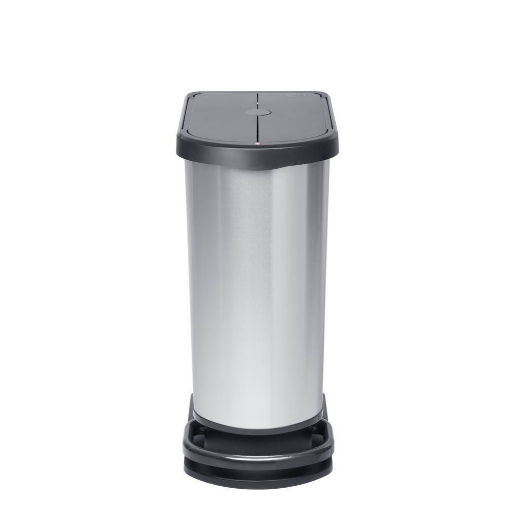 Produktabbildung Nr. 5: Poubelle à pédale rothopro® PASO duo, 50 l, métallique
