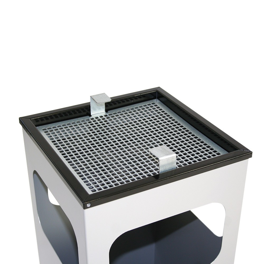 Produktabbildung Nr. 2: Poubelle-cendrier KUBA, 15 litres, rouge