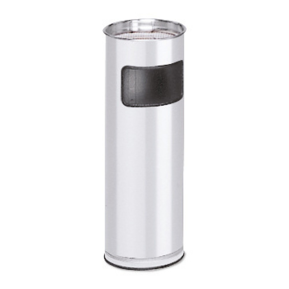 Illustration du produit: Poubelle-cendrier VAR®, acier inoxydable, colonne, 16,7 litres