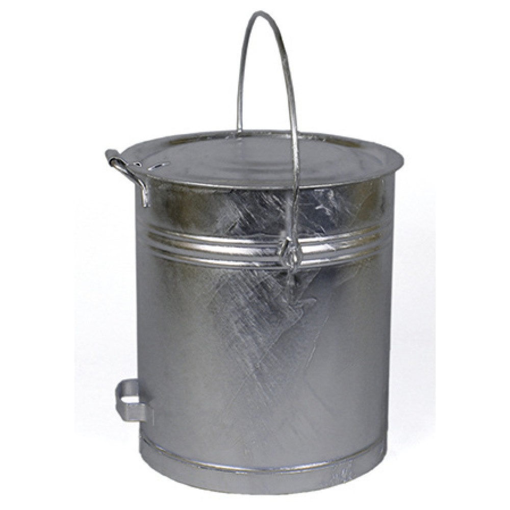 Produktabbildung Nr. 1: RENNER Poubelle en tôle d’acier, 40 litres, galvanisée à chaud