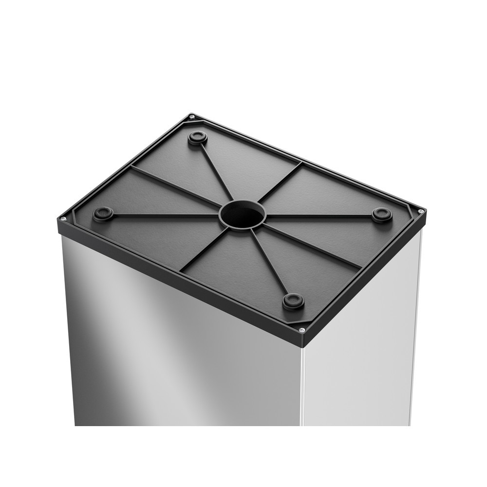 Produktabbildung Nr. 4: Poubelle Hailo Big-Box Swing, 40 litres, acier inoxydable