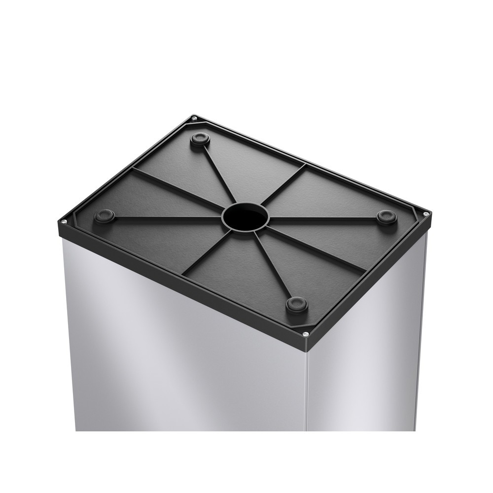 Produktabbildung Nr. 4: Poubelle Hailo Big-Box Swing, 40 litres, argenté