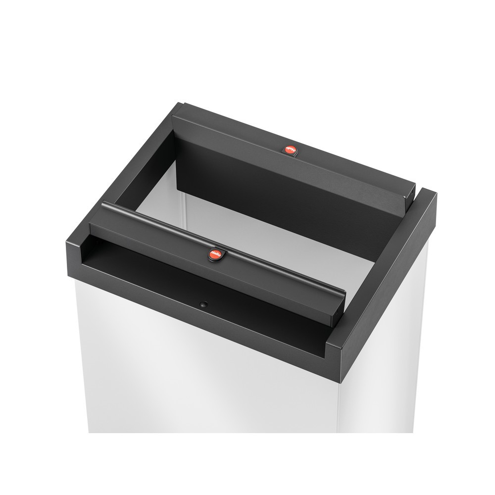 Produktabbildung Nr. 4: Poubelle Hailo Big-Box Swing, 60 litres, blanc de sécurité