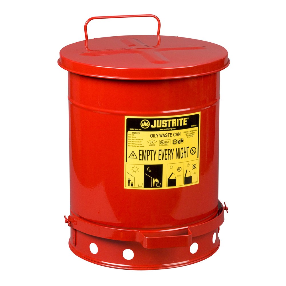 Produktabbildung Nr. 1: Poubelle pour établi asecos®, 34 litres