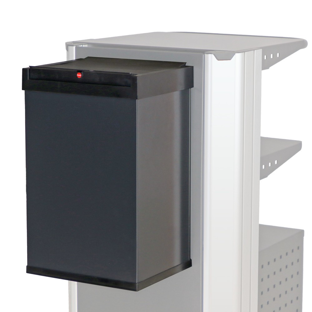 Illustration du produit: Poubelle pour poste de travail mobile WMD Jungheinrich, 40 litres