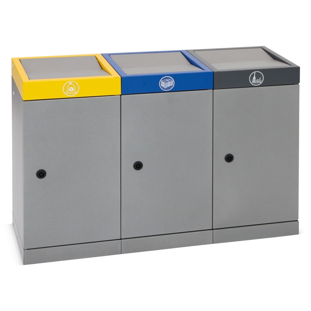 Produktabbildung Nr. 4: Collecteur de déchets stumpf®, 4x 30 litres, multicolore