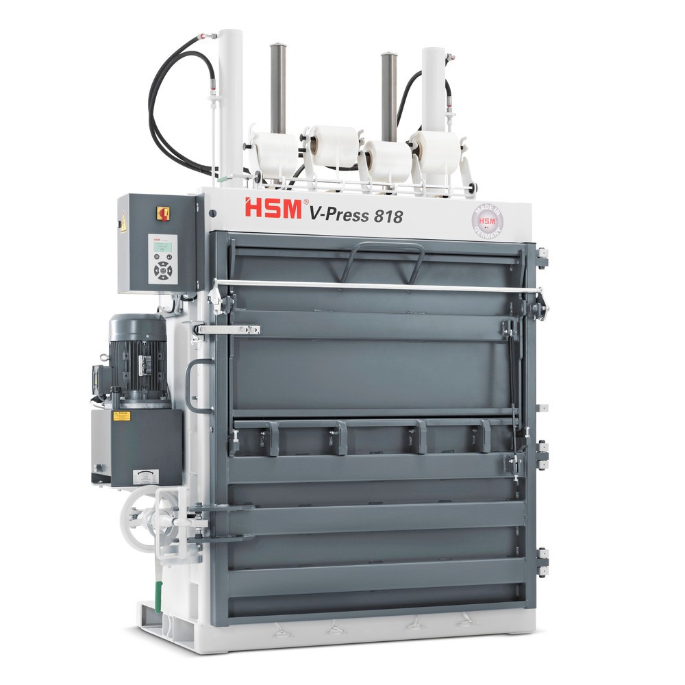 Illustration du produit: Presse à balles automatique HSM® V-Press 818 plus