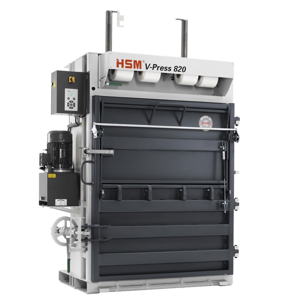 Illustration du produit: Presse à balles automatique HSM® V-Press 820 plus