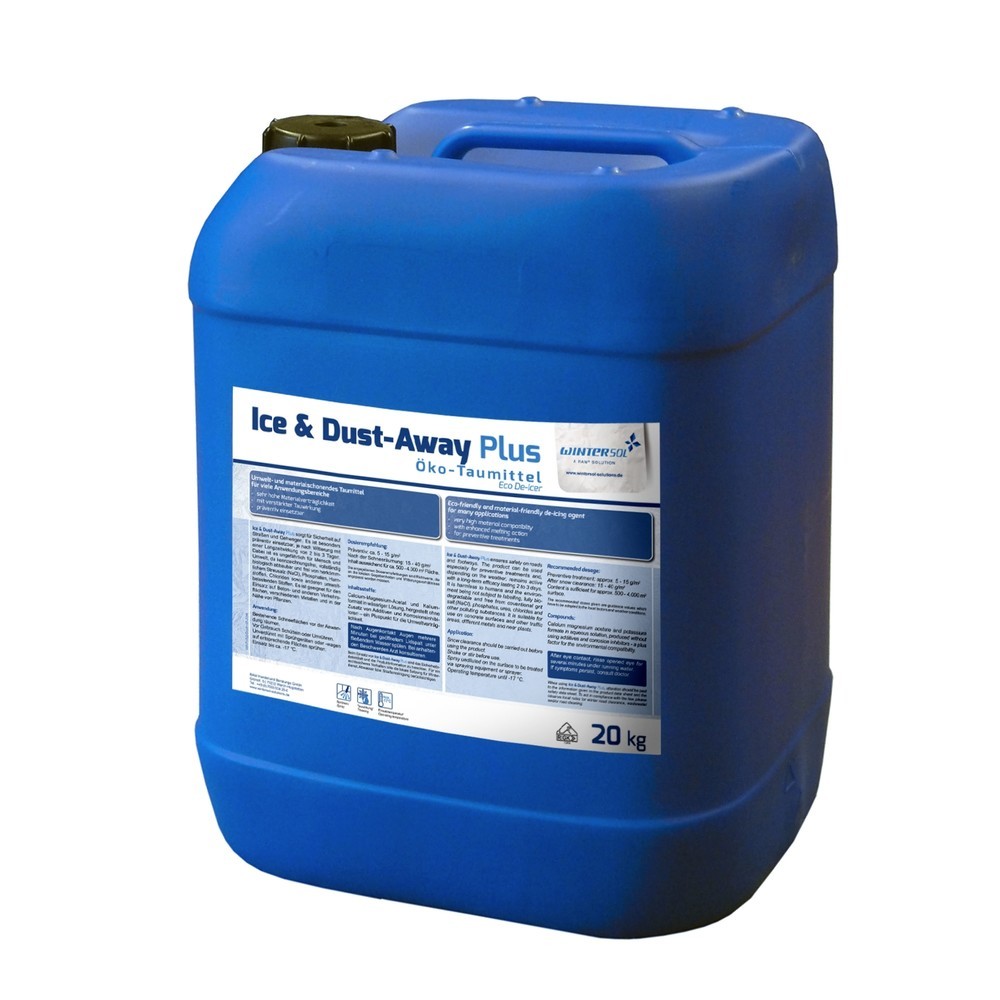 Illustration du produit: Produit de dégel écologique Ice Dust Away Plus, 36x bidons de 20 kg, palette