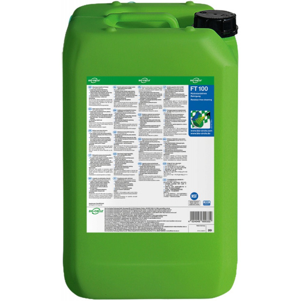 Produktabbildung Nr. 1: Produit de nettoyage BIO-CIRCLE FT 100, sans tensioactif, bidon de 20L
