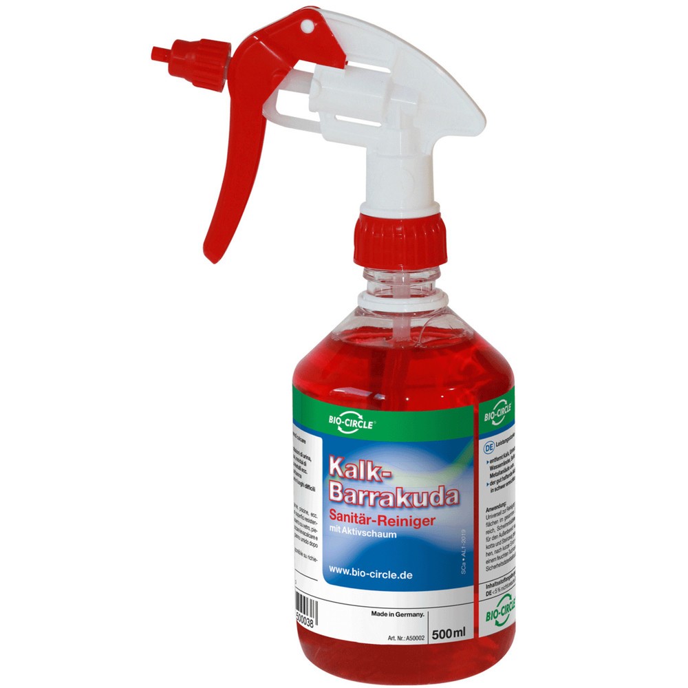 Produktabbildung Nr. 1: Produit de nettoyage BIO-CIRCLE Barracuda à la chaux, Bouteille pulvérisateur à main 20 x 500 ml