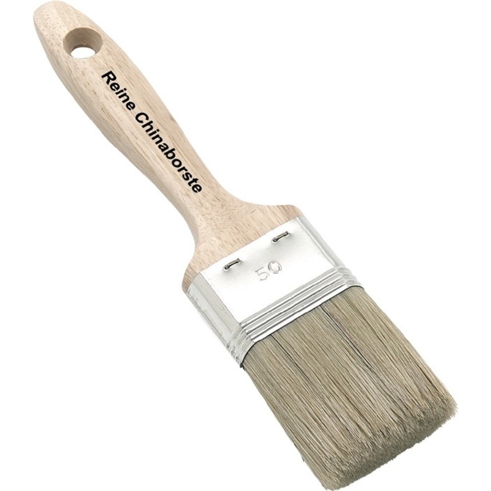 Produktabbildung: Profi-Maler-Lackierpinsel Gr.mm 30 1 Zoll helle Chinaborste Profi-Maler