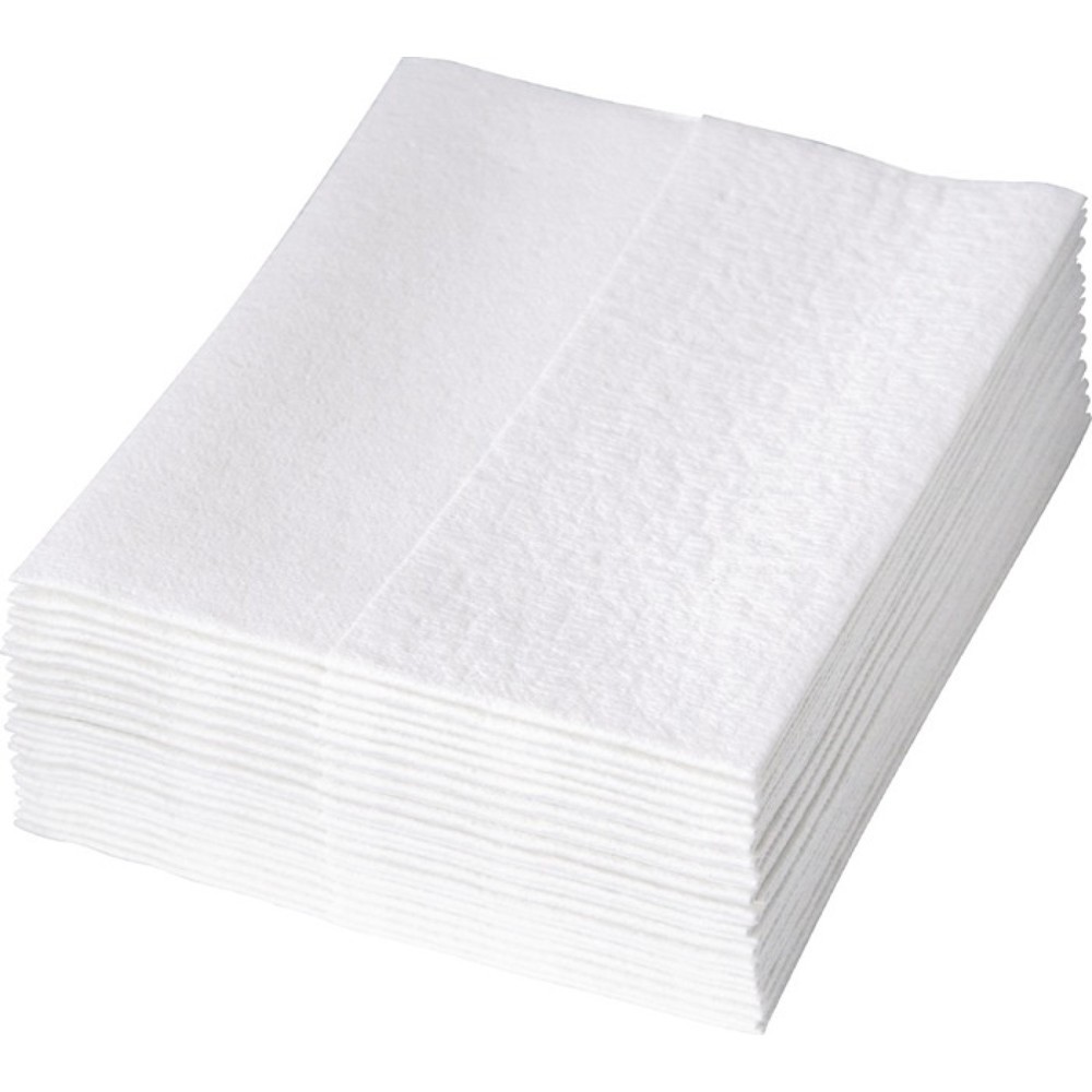 Produktabbildung: PROFIX Wischtuch profix tiger, weiss, L300xB360ca. mm, 1.008 St./KT, 1-lagig, Z-Falz