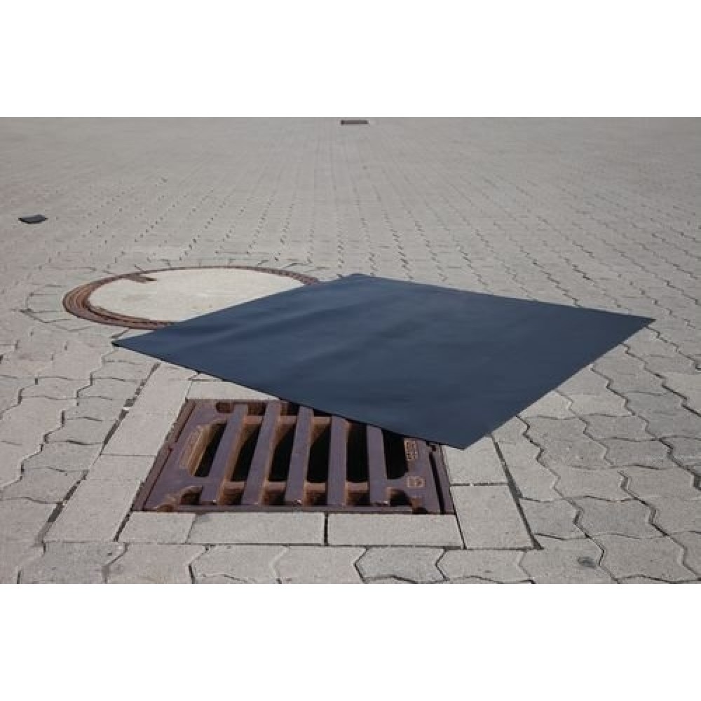 Illustration du produit: Tapis d'étanchéité en néoprène réutilisable Protecteur de canal LxP 500 mm x 500 mm
