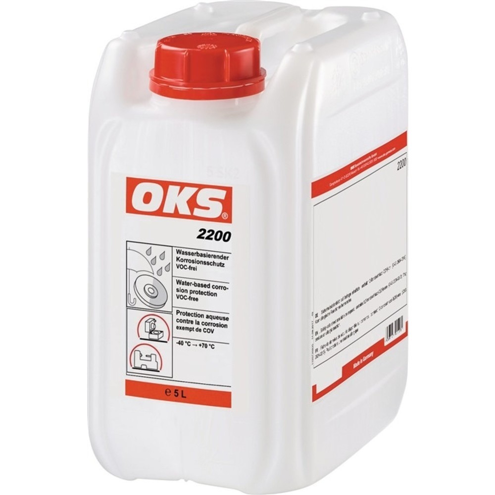 Produktabbildung Nr. 1: Protection anticorrosion à base d'eau 2200 5 l clair bidon OKS