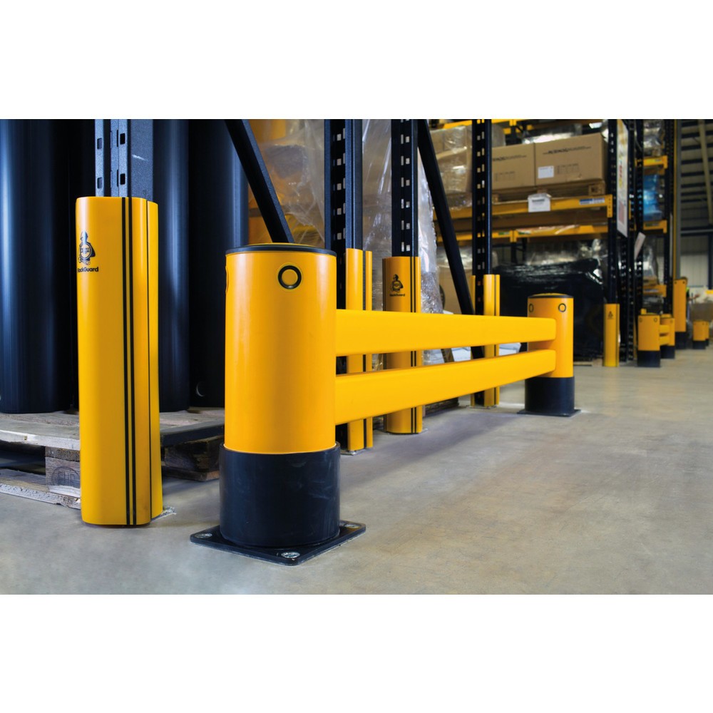 Produktabbildung Nr. 5: Protection d'extrémité de rayonnage A-SAFE en MEMAPLEX®, double - longueur 2 600 mm
