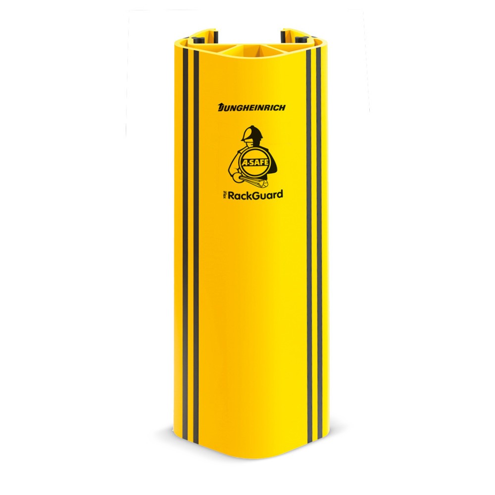 Illustration du produit: A-SAFE Protection contre les chocs pour rayonnages RackGuard en MEMAPLEX®, cote intérieure HxlxP 600 x 85 x 80 mm