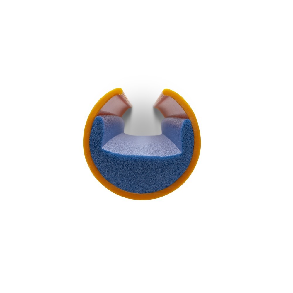 Produktabbildung Nr. 2: A.M.P.E.R.E. Protection contre les chocs pour rayonnages Eco Rack, en plastique, modèle L, cotes intérieures Hxl 600 x 101-110 mm