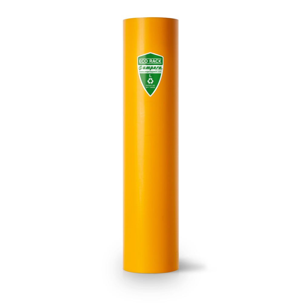 Produktabbildung Nr. 1: A.M.P.E.R.E. Protection contre les chocs pour rayonnages Eco Rack, en plastique, modèle L, cotes intérieures Hxl 600 x 101-110 mm