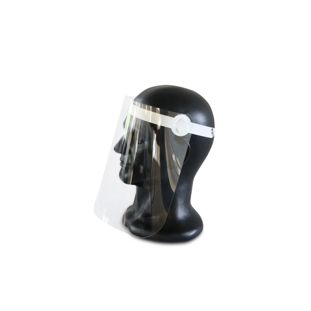 Illustration du produit: Protège-visage avec visière, plastique transparent
