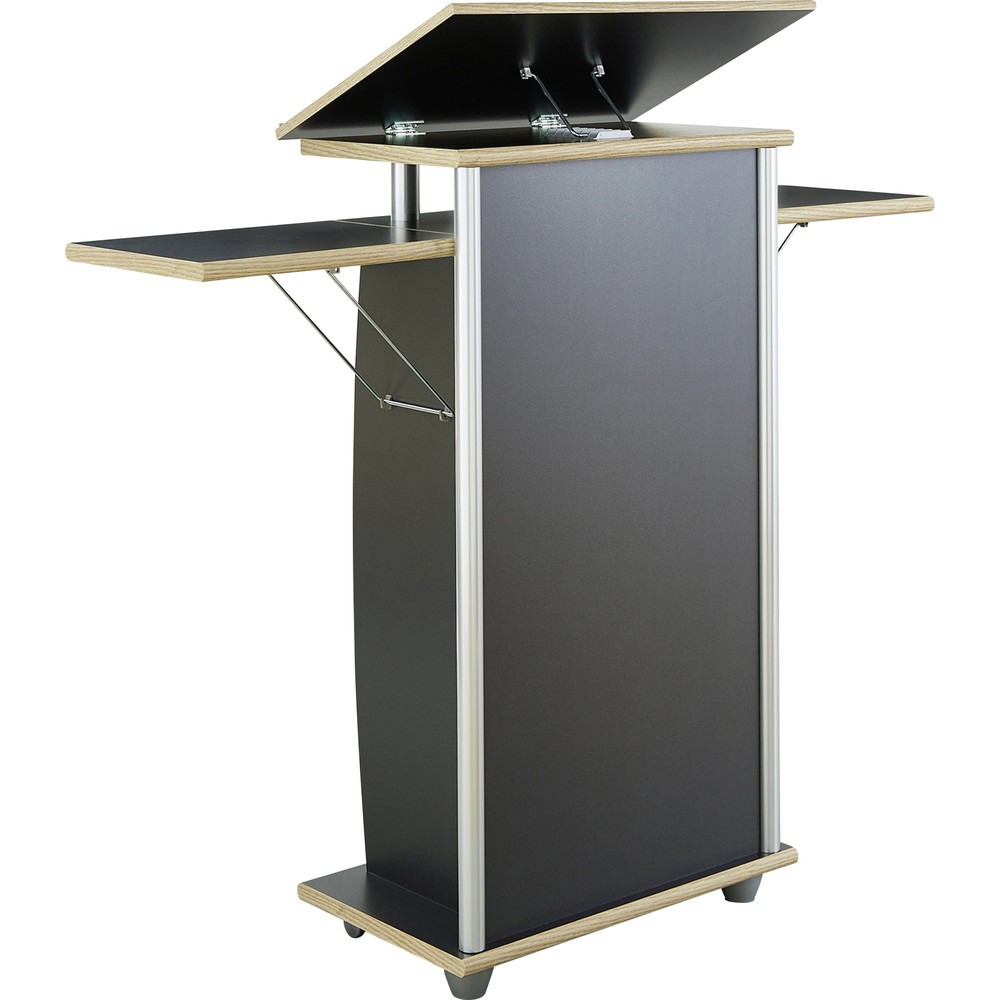 Produktabbildung Nr. 1: Pupitre avec 2 bras latéraux, anthracite