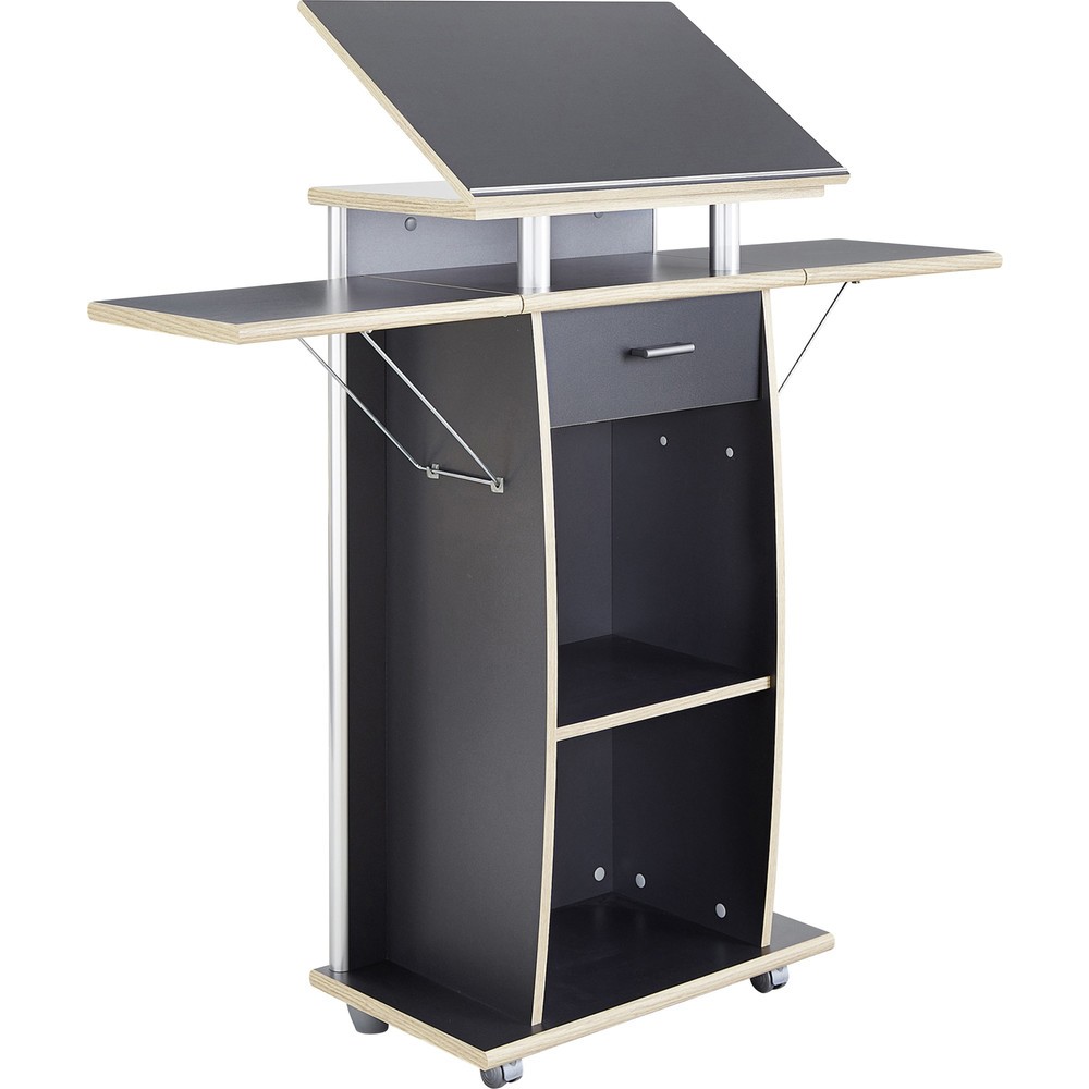 Produktabbildung Nr. 7: Pupitre avec 2 bras latéraux, anthracite
