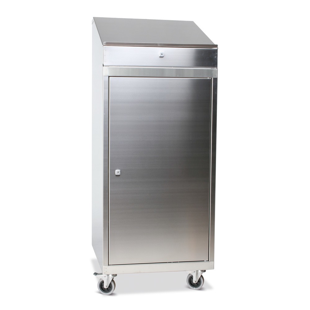 N° de l'image du produit 2 : Pupitre en acier inoxydable, H x l x P 1 250 x 500 x 500 mm