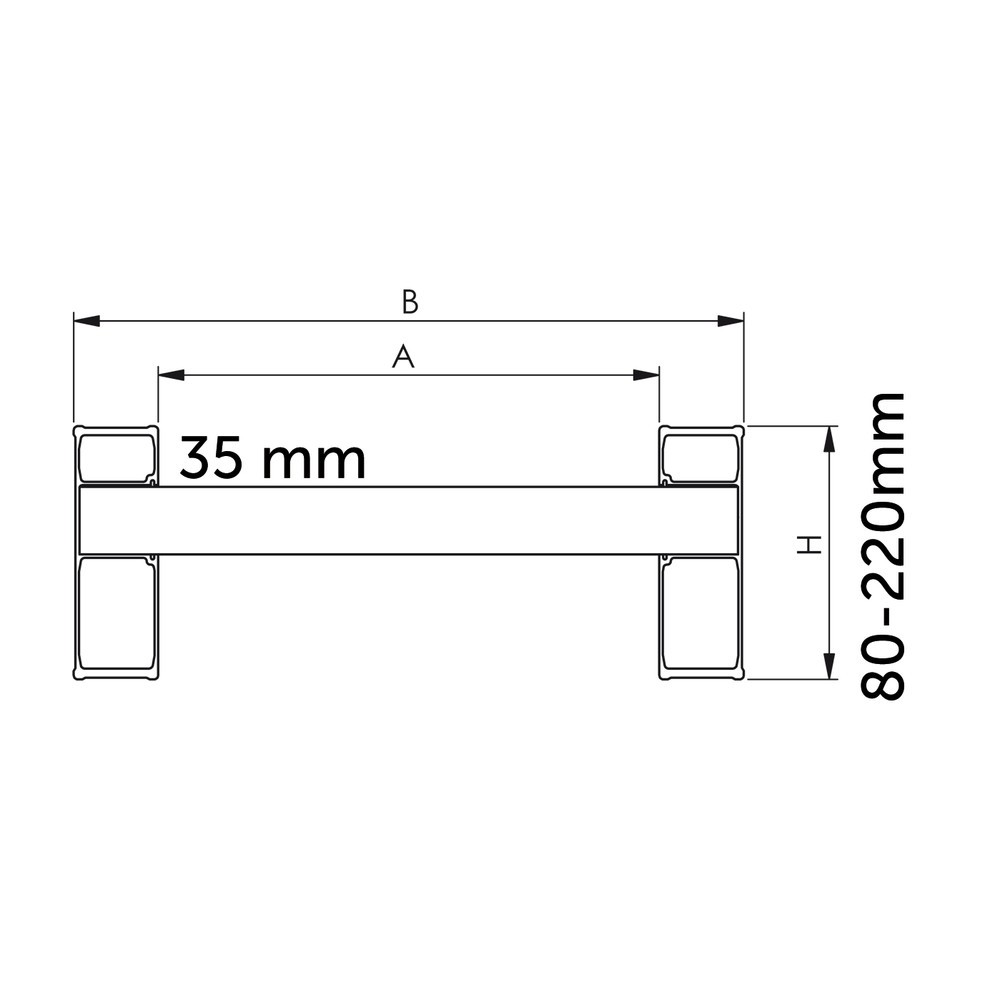 Produktabbildung Nr. 2: Rails de chargement à barreaux, avec bordure, capacité de charge 1 660 kg/paire, longueur 2 340 mm