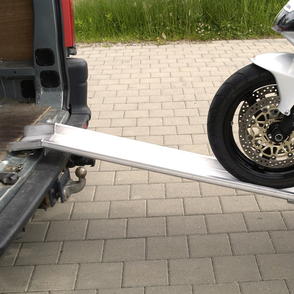 Produktabbildung Nr. 4: Rails de chargement en aluminium universels, avec bord de protection, capacité de charge 500 kg/paire, l x L 150 x 2 000 mm