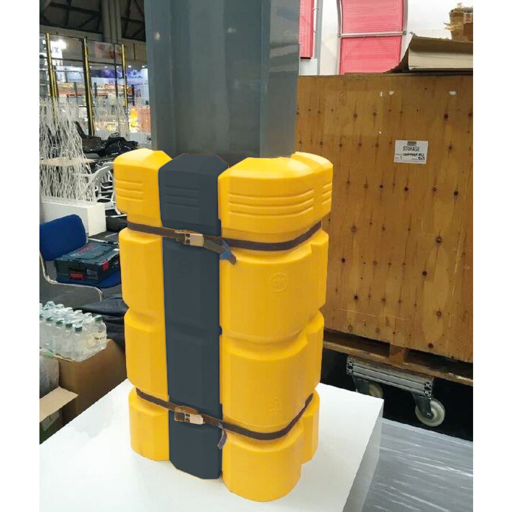 Produktabbildung Nr. 4: Élément d'extension pour protection anticollision pour colonnes MORAVIA, largeur de 200 mm