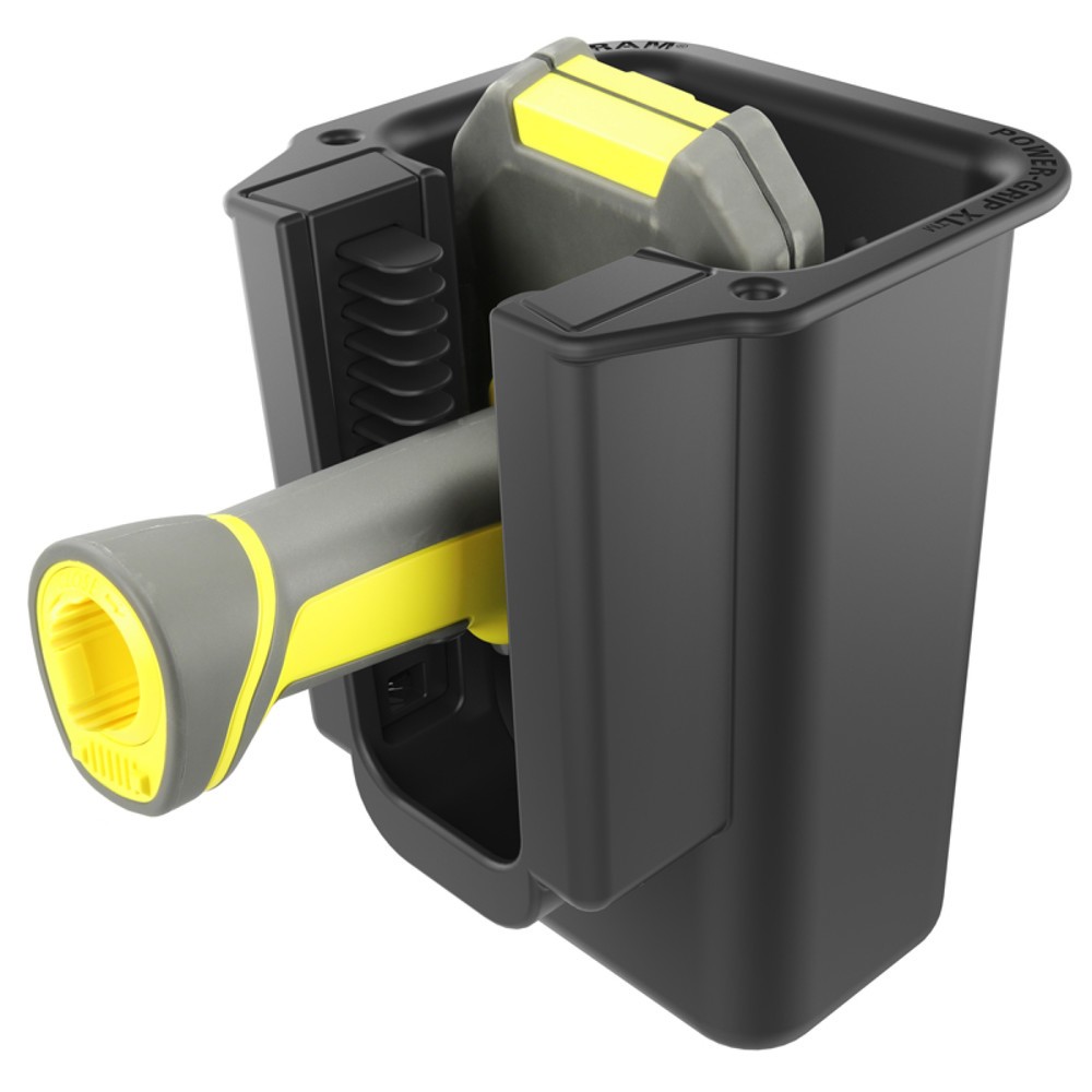 Produktabbildung Nr. 2: RAM Mounts Power Grip XL, grosse Universal Scanner-Halteschale (Verbundstoff), AMPS-Anbindung, Schrauben-Set, im Polybeutel