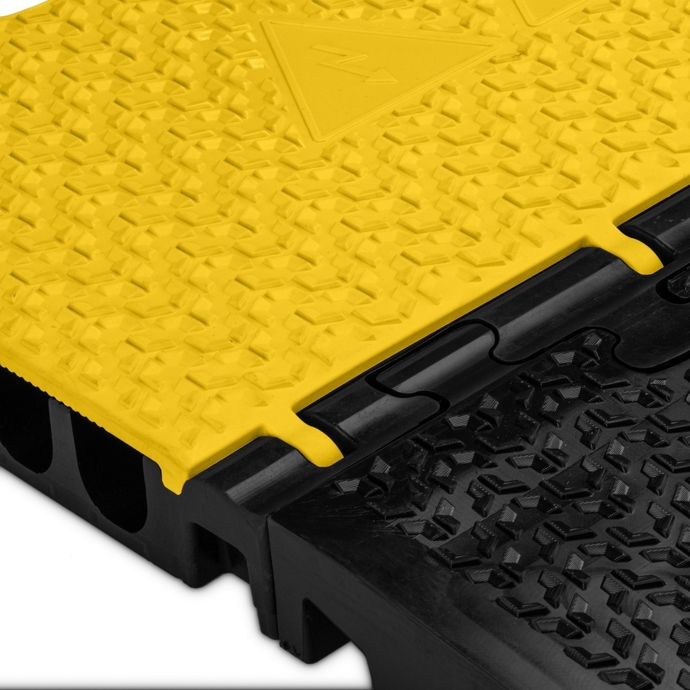 Produktabbildung Nr. 5: Rampe avec passage de câbles Defender® MIDI 5 2D by Adam Hall, noire