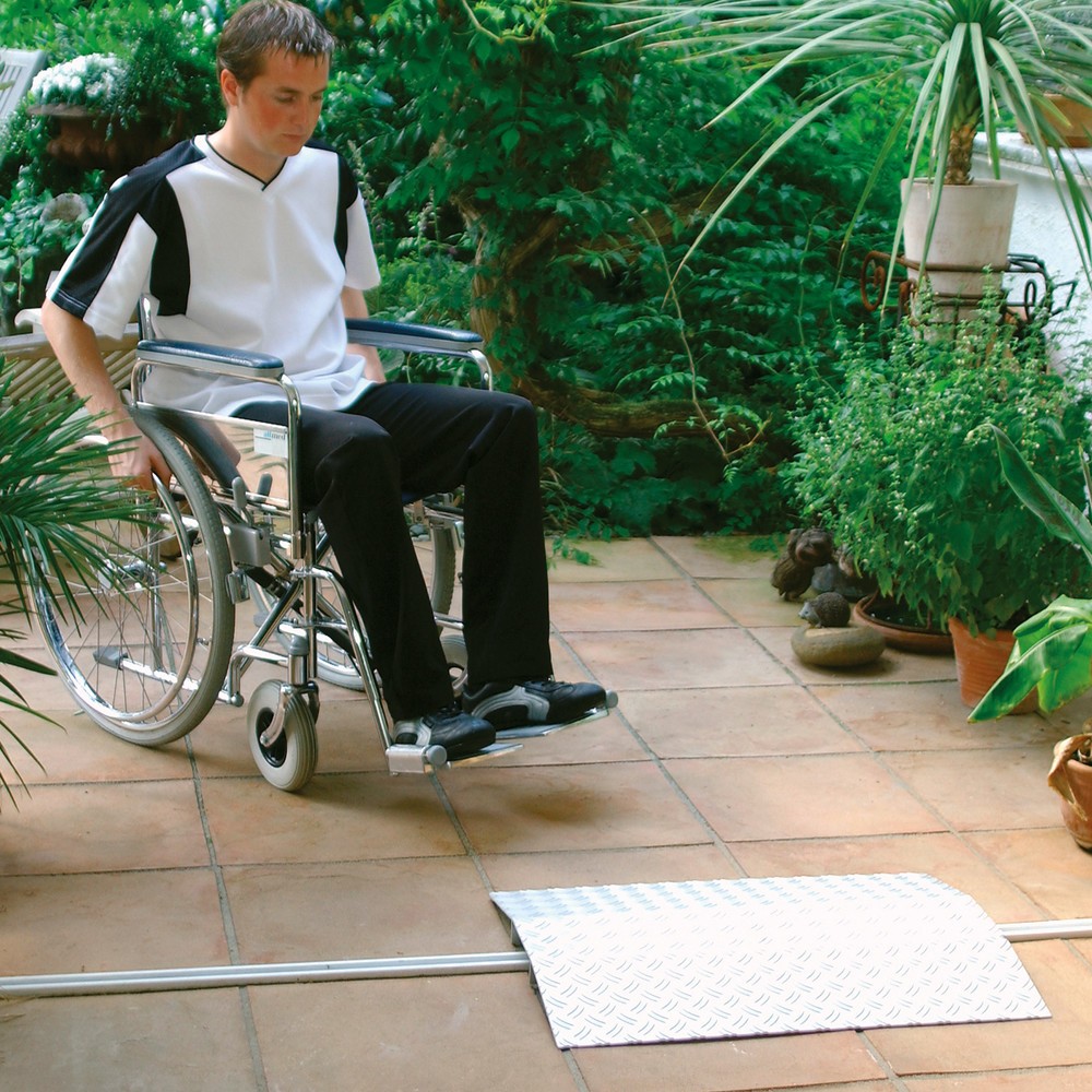 Produktabbildung Nr. 2: Rampe de seuil, capacité de charge 300 kg, l x L 700 x 500 mm