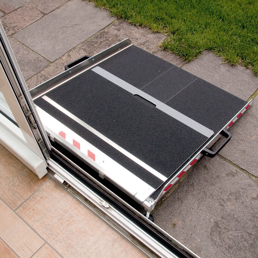 Produktabbildung Nr. 2: Rampe de seuil, réglable en hauteur, capacité de charge 300 kg, différence de hauteur 65 à 130 mm