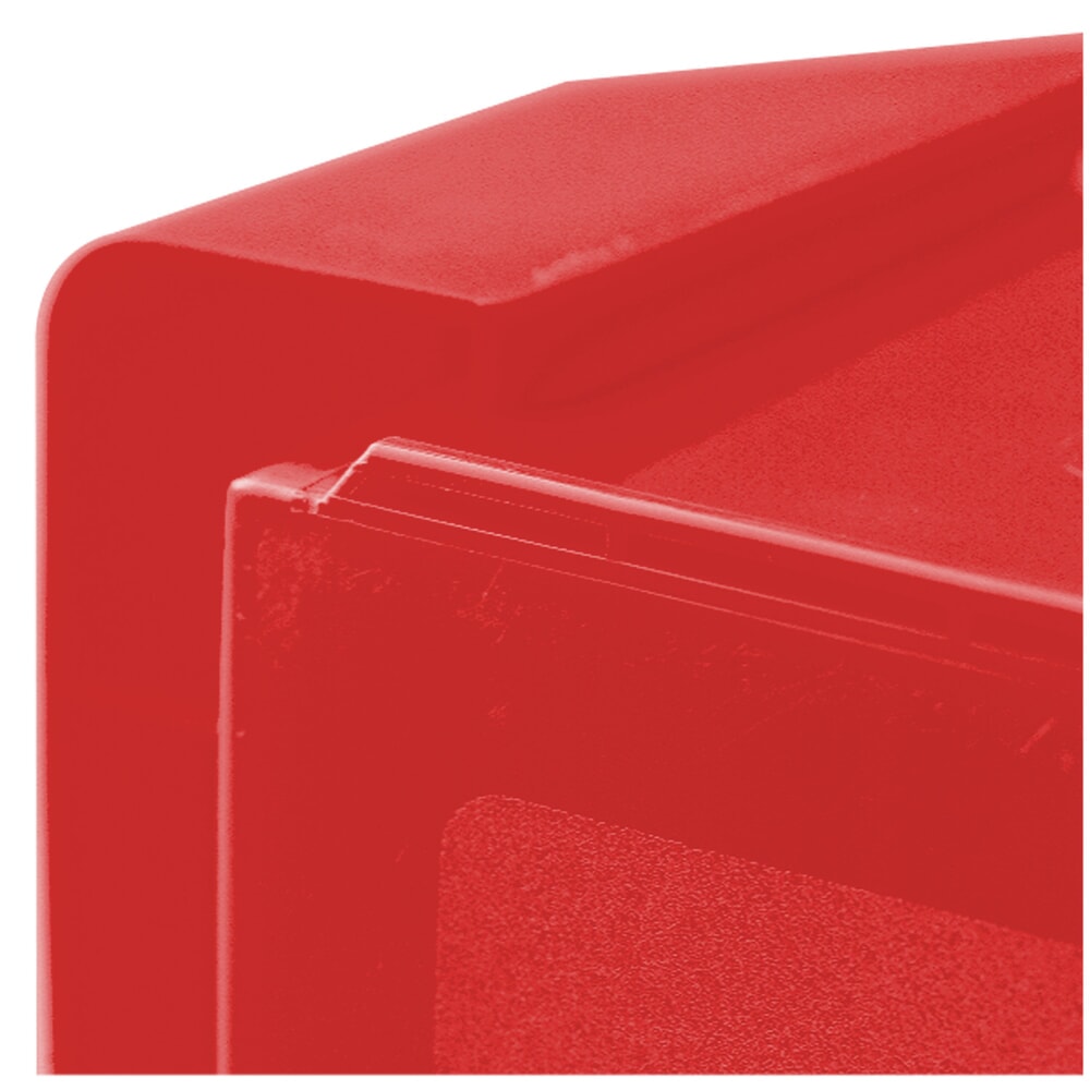 Produktabbildung Nr. 4: RasterPlan bacs à bec, HxlxP 45 x 105 x 85 mm, rouge