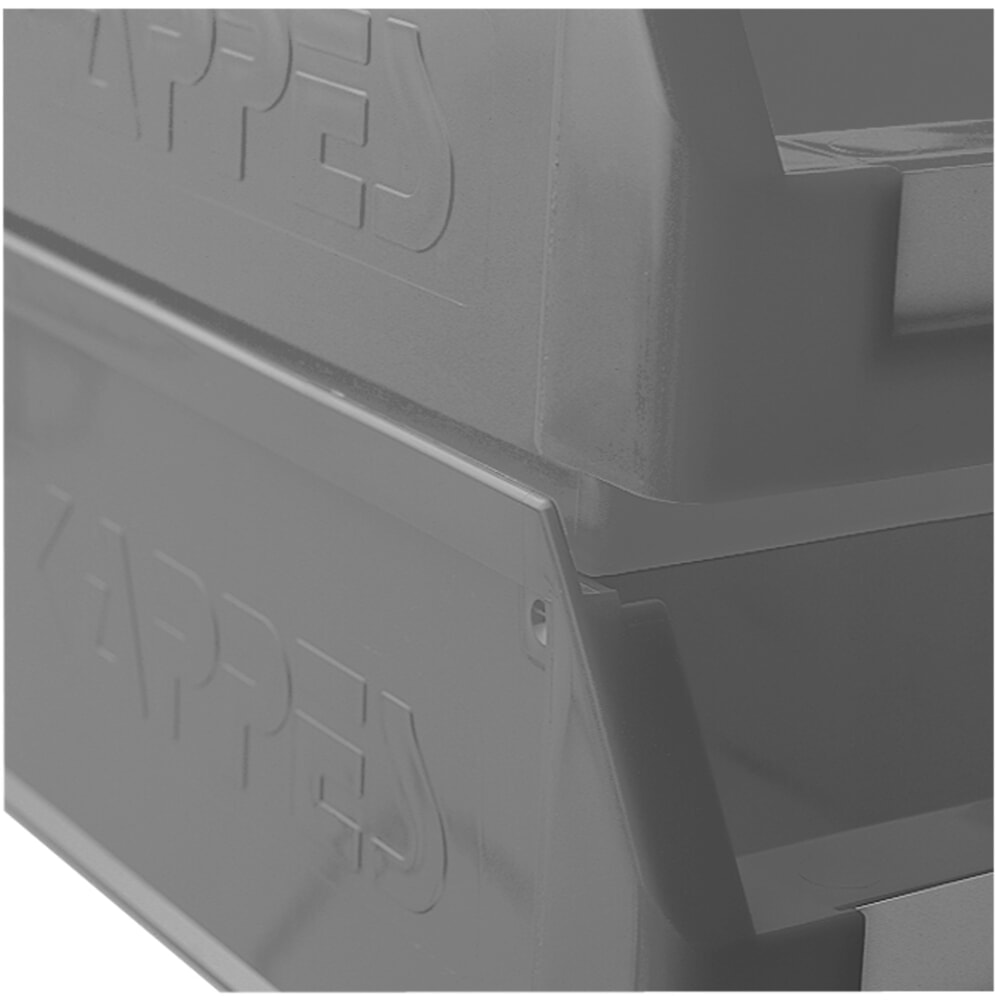 Produktabbildung Nr. 2: RasterPlan bacs à bec, HxlxP 45 x 105 x 85 mm, gris