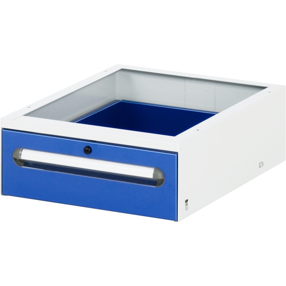 Illustration du produit: RAU Caisson sous plateau pour table pour poste de travail série Tom HxlxP 175 x 425 x 600 mm, avec 1 tiroir