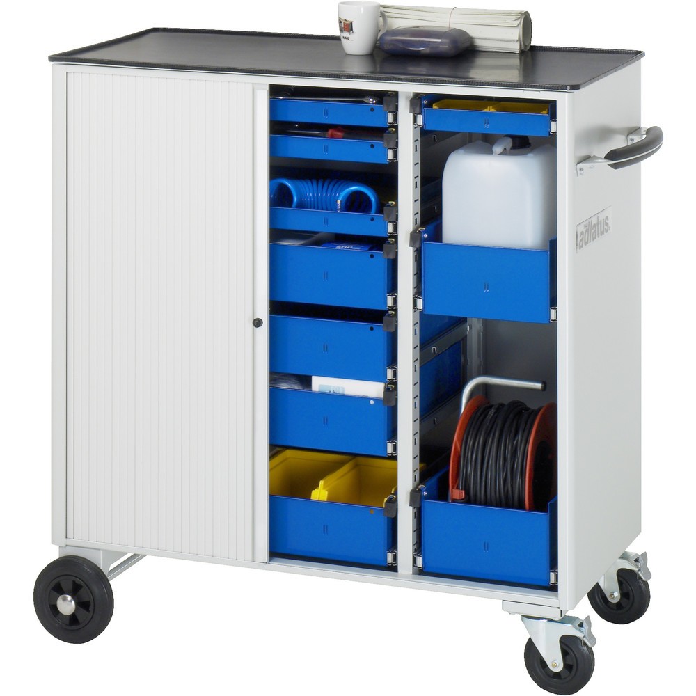 Produktabbildung Nr. 2: RAU Chariot pour outils série adlatus, HxLxP 1 080 x 1 025 x 520 mm, 10 tiroirs 4 x 65, 4 x 130, 2 x 150 mm, Plan de travail en métal