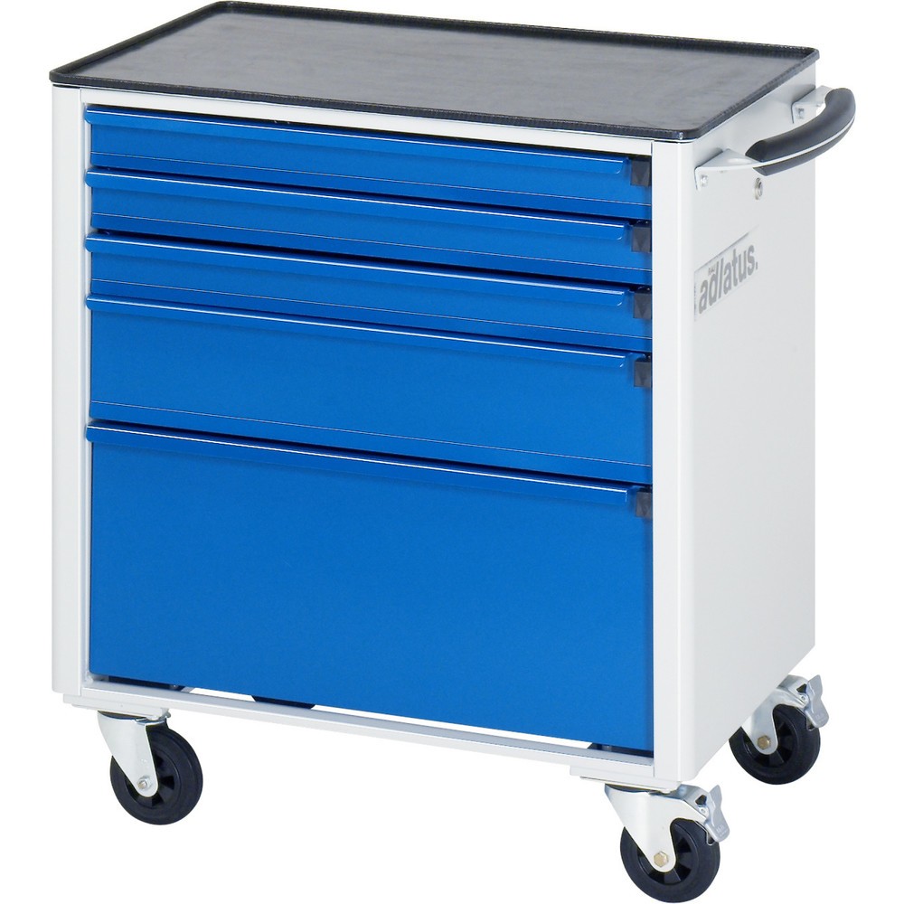 Produktabbildung Nr. 2: RAU Chariot pour outils série adlatus 700, HxLxP 790 x 700 x 510 mm, 5 tiroirs 3 x 65, 1 x 130, 1 x 260 mm, Plan de travail en métal