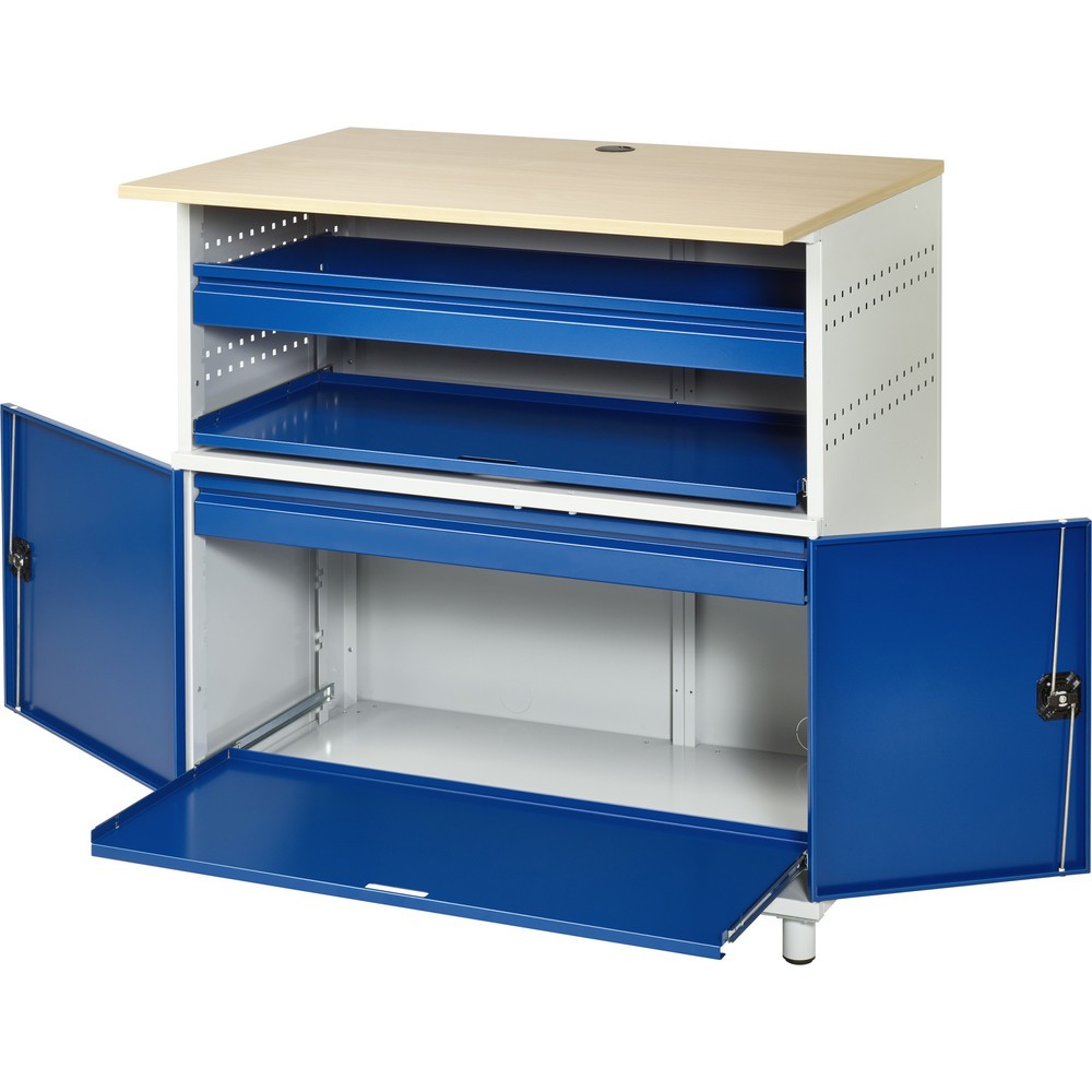 Produktabbildung Nr. 4: RAU Computer-Tisch mit Monitorgehäuse, stationär