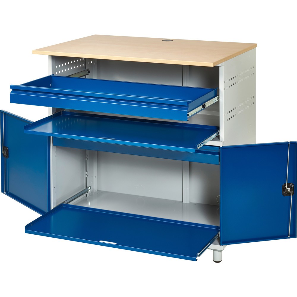 Produktabbildung Nr. 5: RAU Computer-Tisch mit Monitorgehäuse, stationär