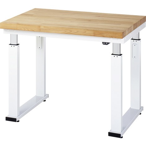 RAU elektrisch Höhenverstellbare Werkbank Serie adlatus 600, Arbeitshöhe von 740-1.140 mm