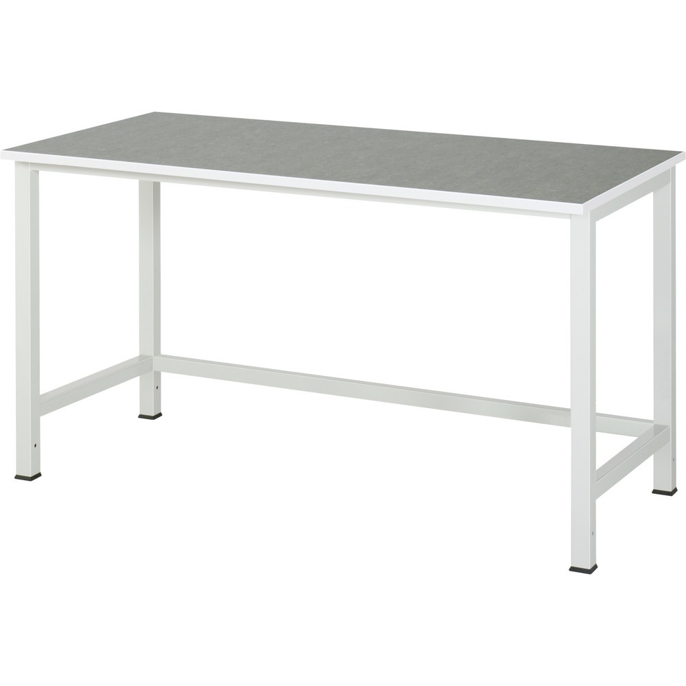 Illustration du produit: RAU Établi 900, HxlxP 825 x 1 500 x 800 mm, Plan de travail avec revêtement universel / linoléum