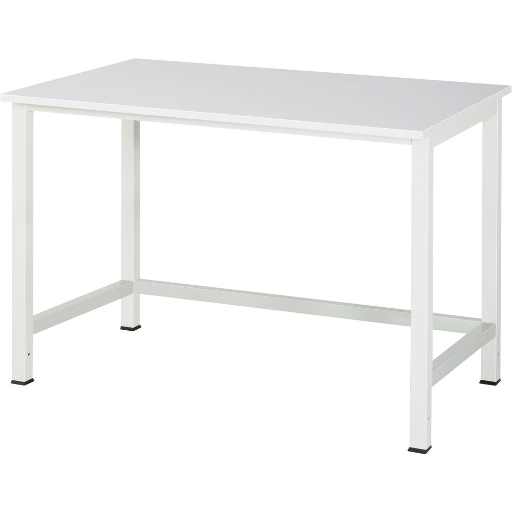 Illustration du produit: RAU Établi 900, HxlxP 825 x 1 250 x 800 mm, Plan de travail avec revêtement mélaminé EGB